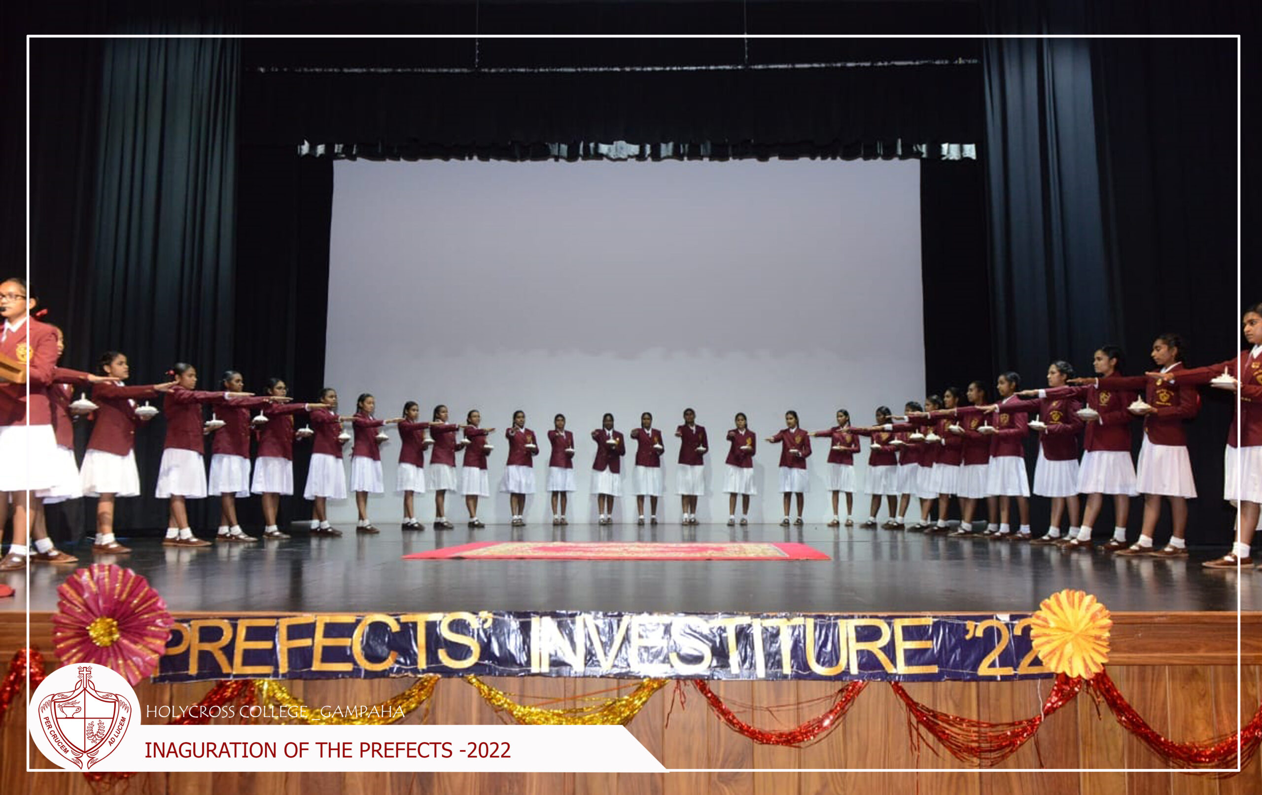Inauguration of the Prefects 2022
