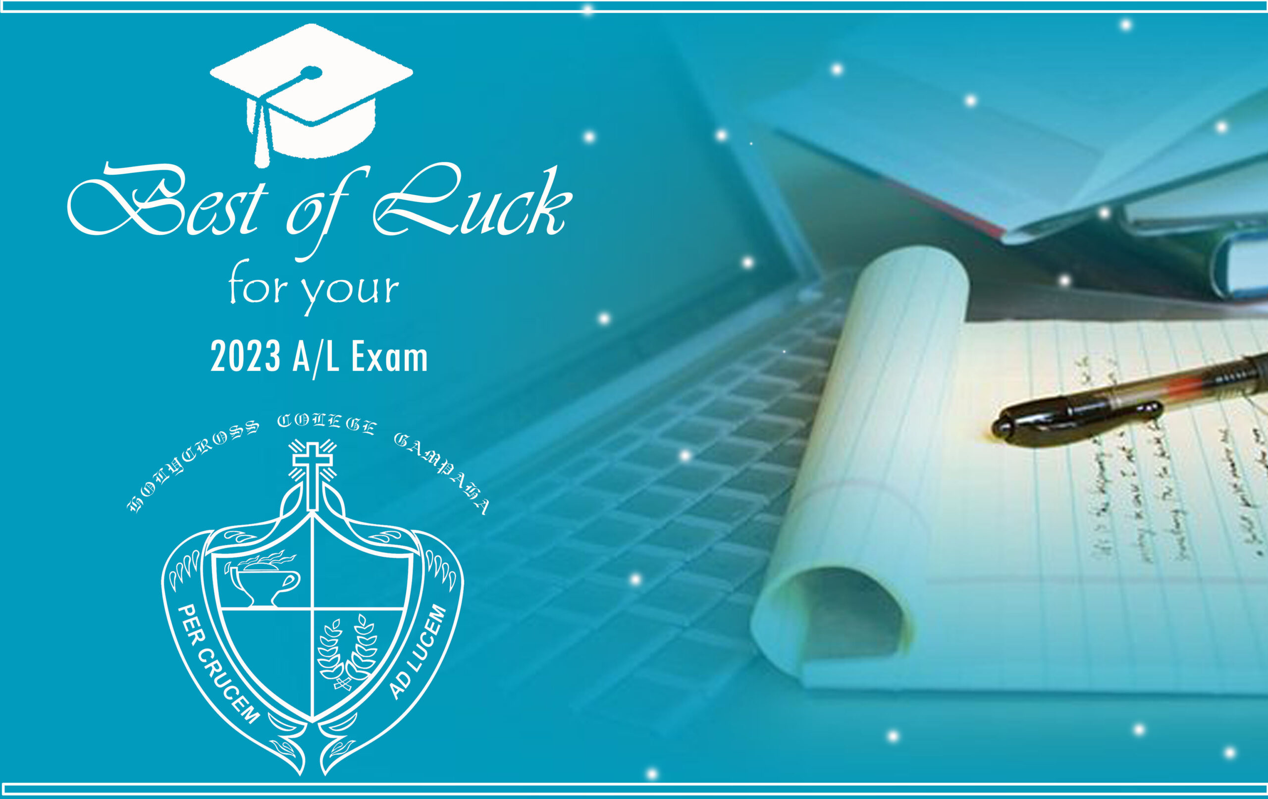 Best of Luck for your A/L Examination ….